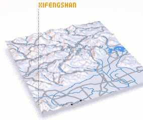 3d view of Xifengshan