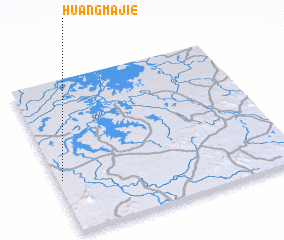 3d view of Huangmajie