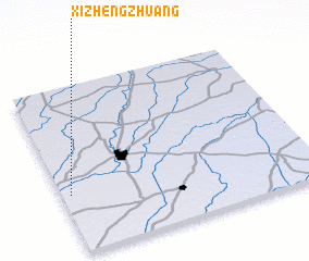 3d view of Xizhengzhuang