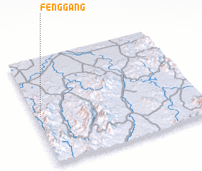 3d view of Fenggang