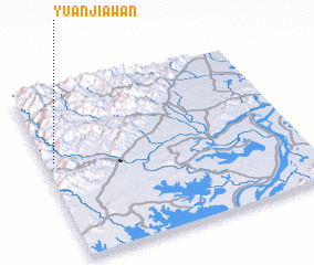 3d view of Yuanjiawan