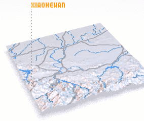 3d view of Xiaohewan