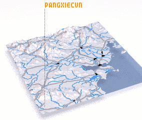 3d view of Pangxiecun