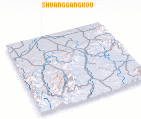 3d view of Shuanggangkou