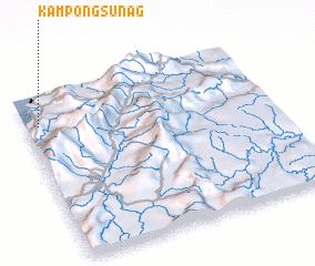 3d view of Kampong Sunag