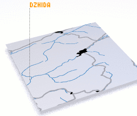 3d view of Dzhida