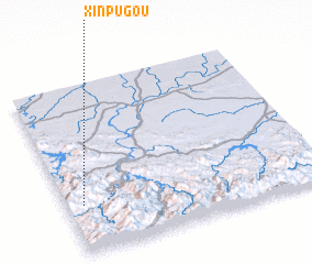 3d view of Xinpugou