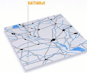 3d view of Datianji