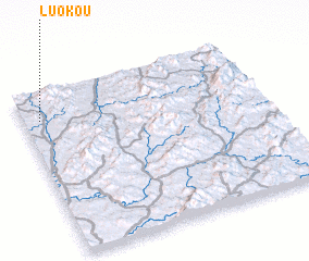 3d view of Luokou