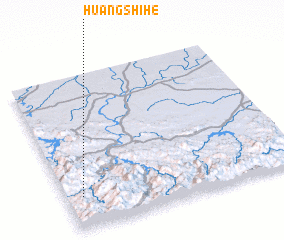 3d view of Huangshihe