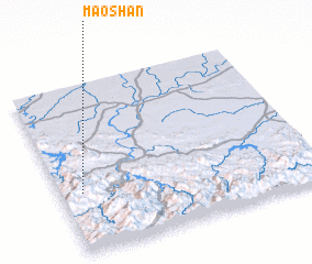 3d view of Maoshan