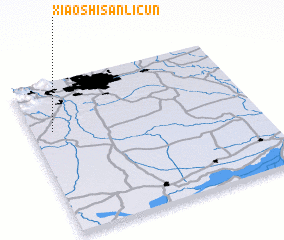 3d view of Xiaoshisanlicun