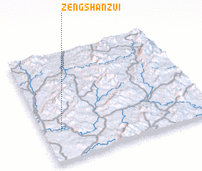 3d view of Zengshanzui