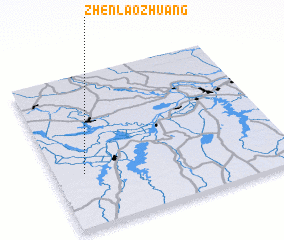 3d view of Zhenlaozhuang