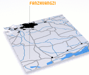 3d view of Fanzhuangzi