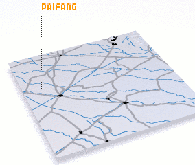 3d view of Paifang