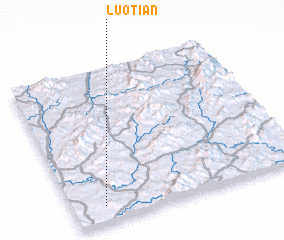 3d view of Luotian