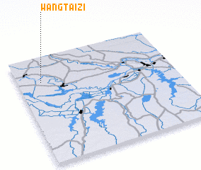 3d view of Wangtaizi