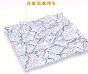 3d view of Zhangshuping