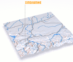 3d view of Xindianhe