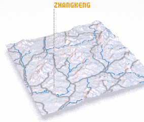 3d view of Zhangkeng