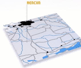 3d view of Mencun