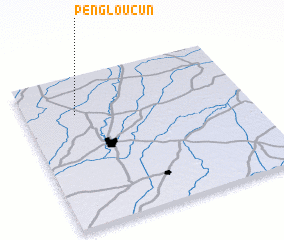 3d view of Pengloucun