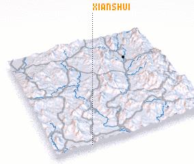 3d view of Xianshui