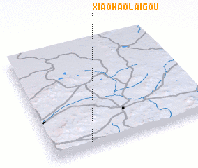 3d view of Xiaohaolaigou