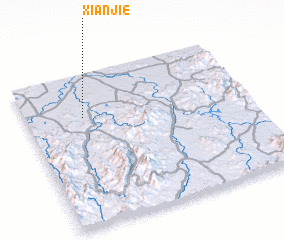 3d view of Xianjie