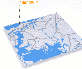 3d view of Zhangyue