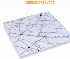 3d view of Shengdianzhuang