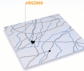 3d view of Jingzhou