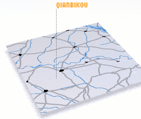 3d view of Qianbikou