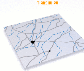 3d view of Tianshuipu