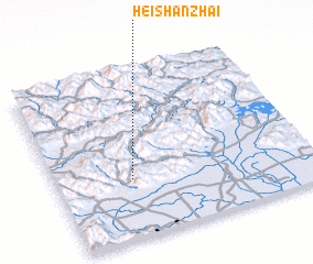 3d view of Heishanzhai