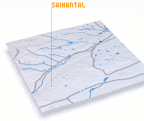 3d view of Saihan Tal