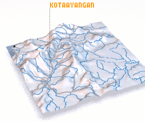 3d view of Kota Ayangan