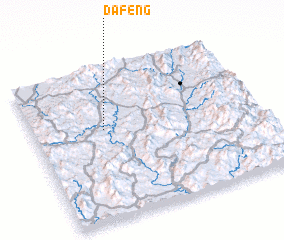3d view of Dafeng