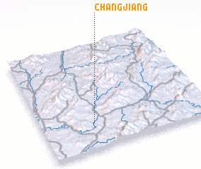 3d view of Changjiang