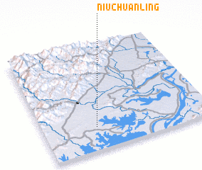 3d view of Niuchuanling