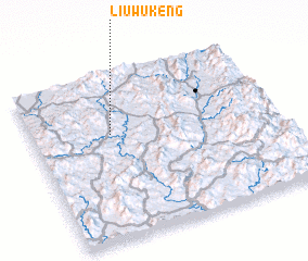 3d view of Liuwukeng