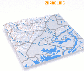 3d view of Zhangling