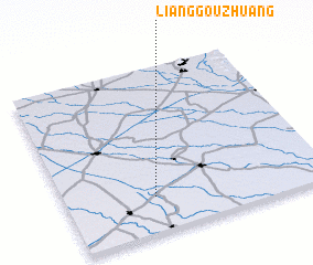 3d view of Lianggouzhuang