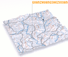 3d view of Guanzhuangshezuxiang