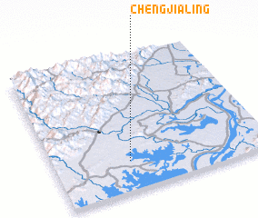 3d view of Chengjialing