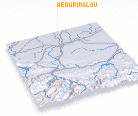 3d view of Wengpinglou