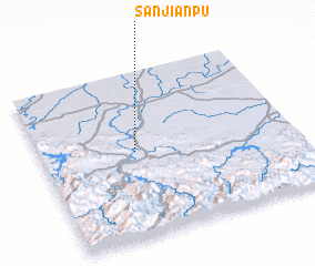 3d view of Sanjianpu