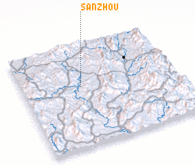 3d view of Sanzhou