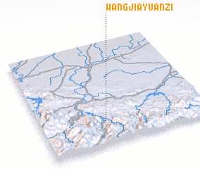 3d view of Wangjiayuanzi